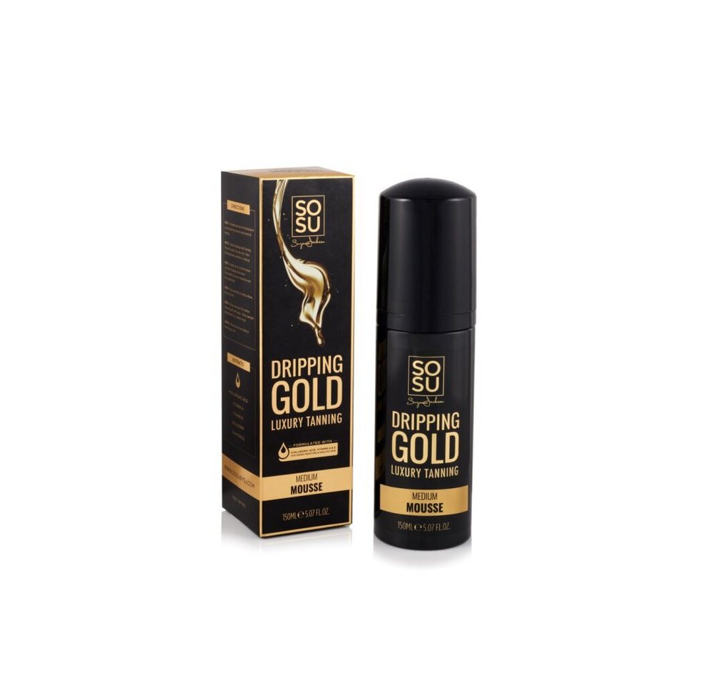 SOSU by Suzanne Jackson Körperpflegemittel Samoopalovací pìna Medium Dripping Gold Luxury (Mousse) 150ml von SOSU by Suzanne Jackson