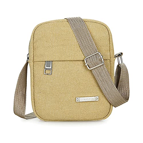 Sotala Lässige Canvas Herren Umhängetasche Schultertasche Messenger Tasche Crossover Bag von Sotala