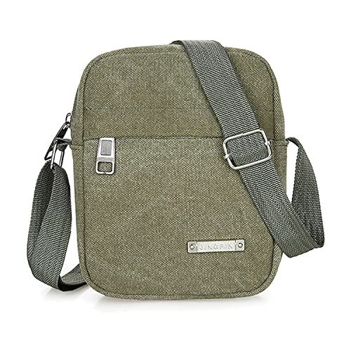 SOTALA Lässige Canvas Herren Umhängetasche Schultertasche Messenger Tasche Crossover Bag von SOTALA