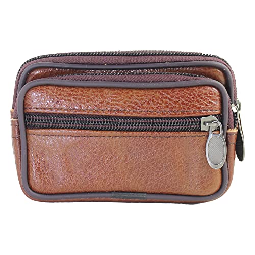 Sotala Hüfttasche Gürtelbörse Gürteltasche Bauchtasche Portemonnaie Geldbörse Echt Leder in Schwarz oder Braun von SOTALA