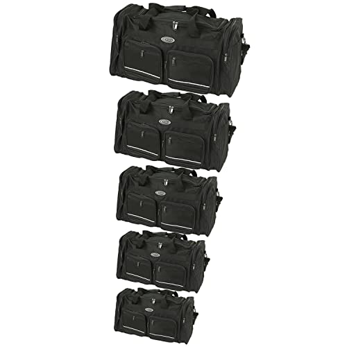 Trainingstasche Sporttasche Reisetasche Fitnesstasche Tragetasche Schultertasche Schwarz und in 5 verschiedenen Größen von Sotala