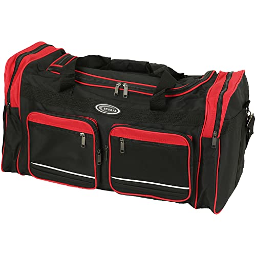 Trainingstasche Sporttasche Reisetasche Fitnesstasche Tragetasche Schultertasche in 4 Farben und 5 verschiedenen Größen von Sotala