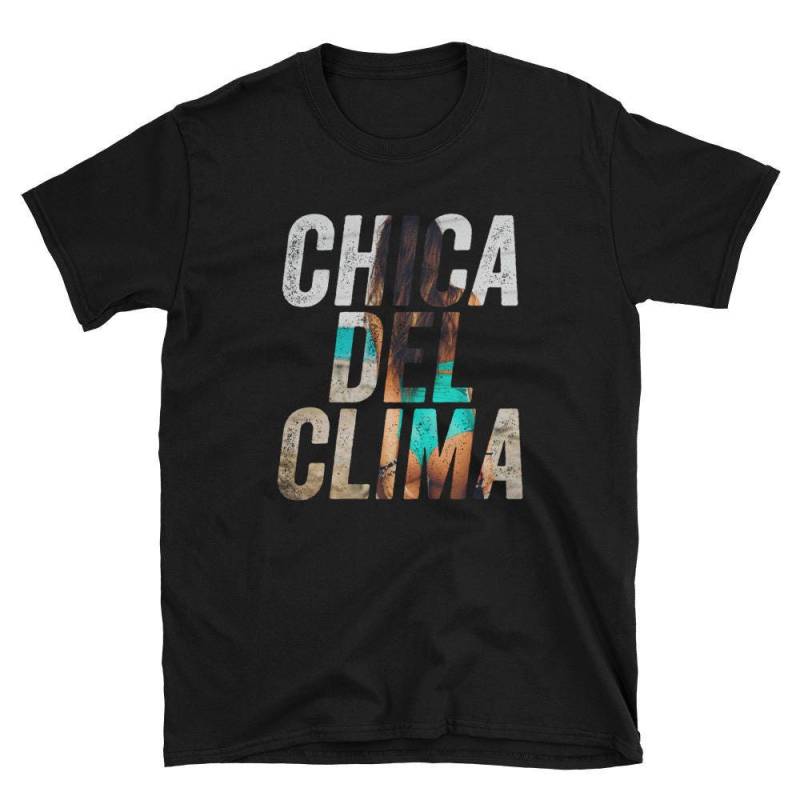 Chica Del Clima - 48 Gesetze Latin-Musik Kurzarm-Unisex T-Shirt von SOTMSHIRTS