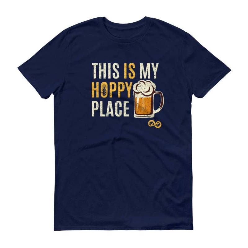 Dies Ist Mein Hoppy Ort - Bier Witzig T-Shirt von SOTMSHIRTS