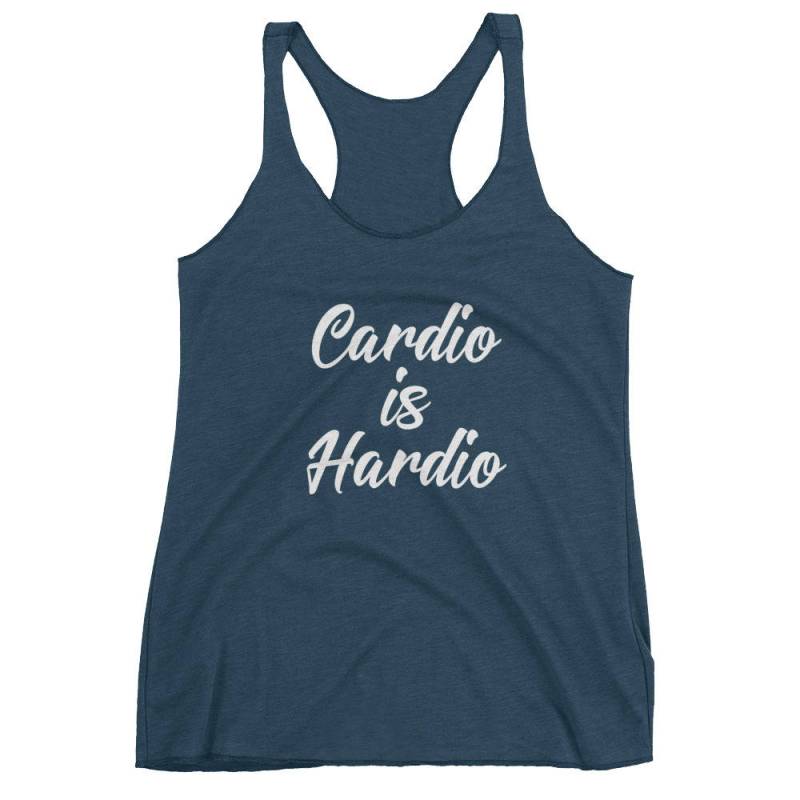 Herz Ist Hardio - Lustig-Next Level Frauen Racerback Tank von SOTMSHIRTS
