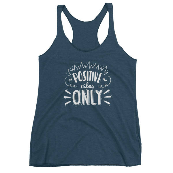 Positive Vibes Nur - Good Damen Tank Top | Fitness Crossfit Yoga Läuft Shirt Training von SOTMSHIRTS
