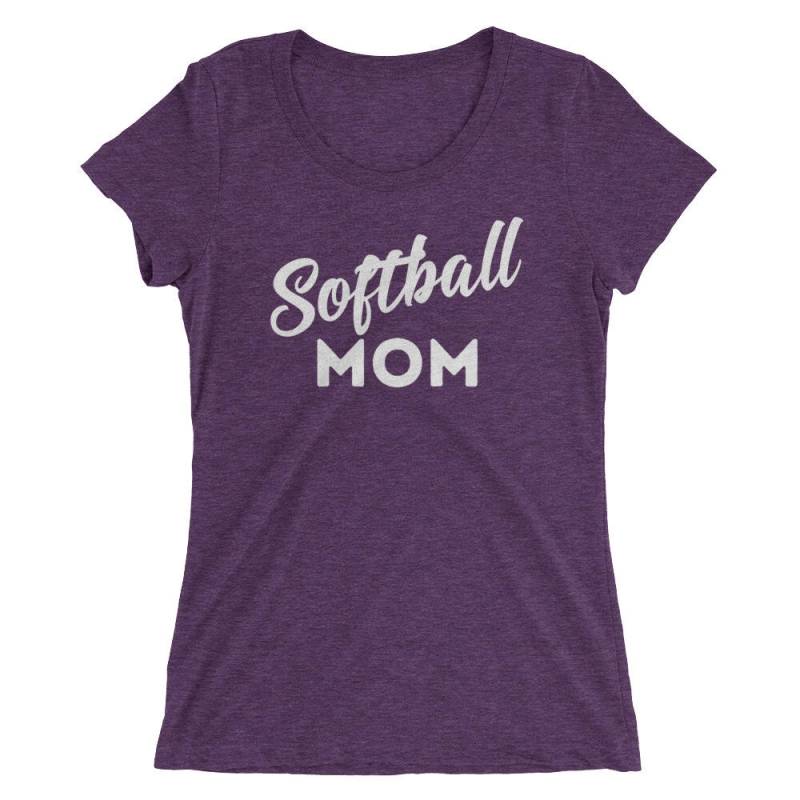 Softball Mom - Team-Sport Premium Damen T-Shirt-Bella + Leinwand von SOTMSHIRTS