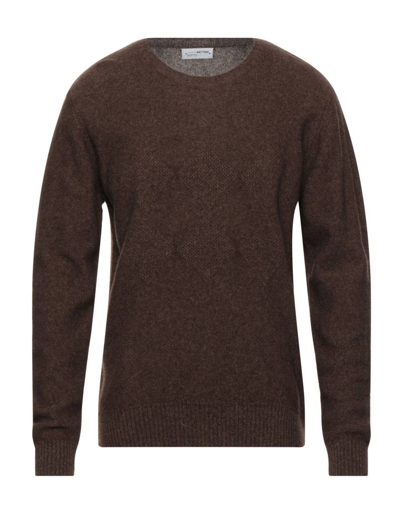 SOTTOMETTIMI Pullover Herren Braun von SOTTOMETTIMI