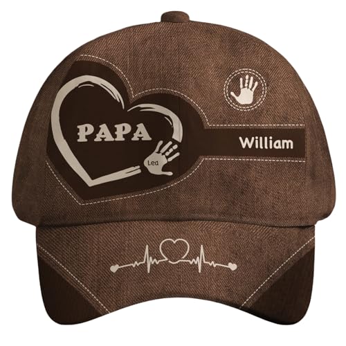 Vatertagsgeschenk Personalisiertes für Papa |Einzigartige Vater Sohn Cap mit Namensgravur | Bequeme Cap Papa Sport Camping | Besondere Geschenkidee Geburtstag Jahrestag Vatertagsgeschenk Personalisiertes für Papa |Einzigartige Vater Sohn Cap mit Namensgravur | Bequeme Cap Papa Sport Camping | Besondere Geschenkidee Geburtstag Jahrestag von SOUFEEL