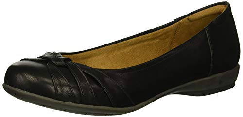 SOUL Naturalizer Damen Geschenk-Skimmer Ballerinas, Schwarz, 38.5 EU SOUL Naturalizer Damen Geschenk-Skimmer Ballerinas, Schwarz, 38.5 EU von SOUL Naturalizer