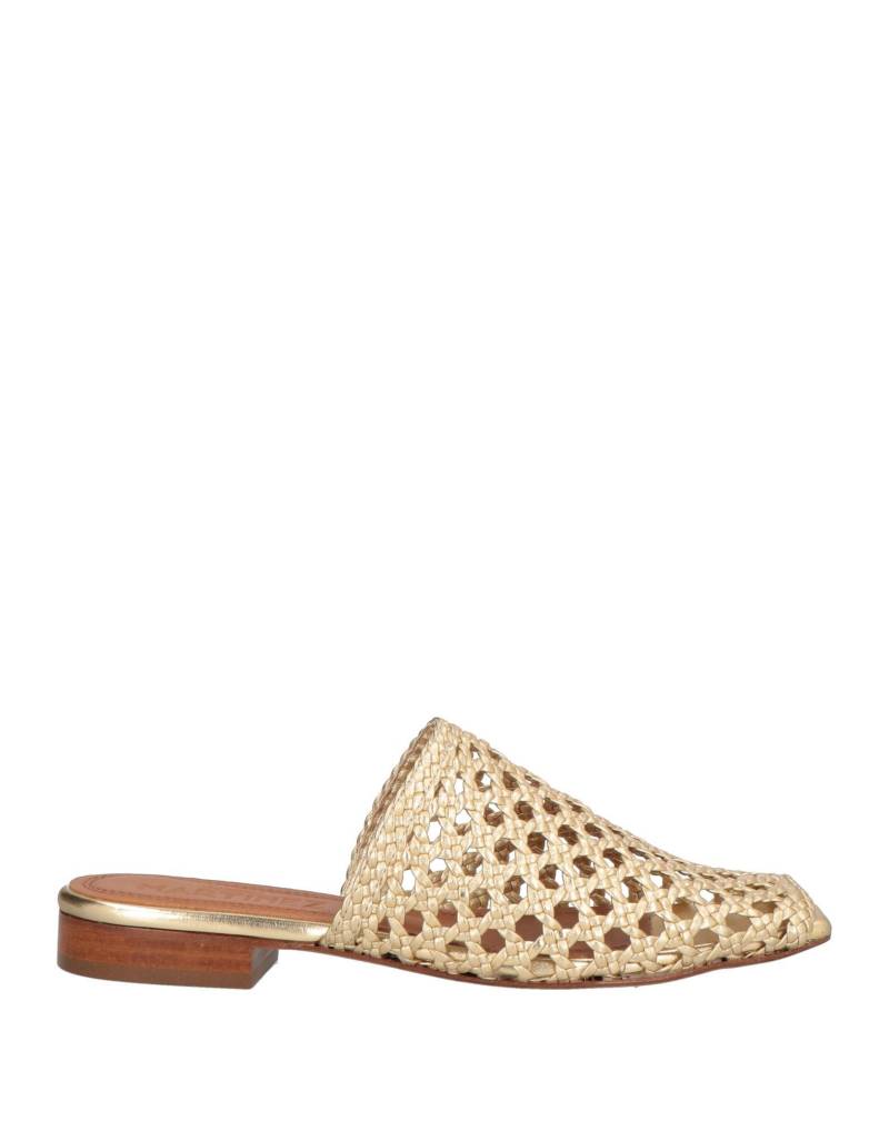 SOULIERS MARTINEZ Sandale Damen Gold von SOULIERS MARTINEZ