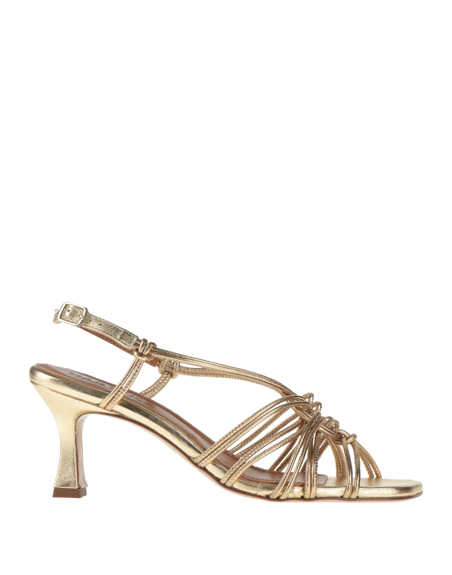 SOULIERS MARTINEZ Sandale Damen Gold SOULIERS MARTINEZ Sandale Damen Gold von SOULIERS MARTINEZ