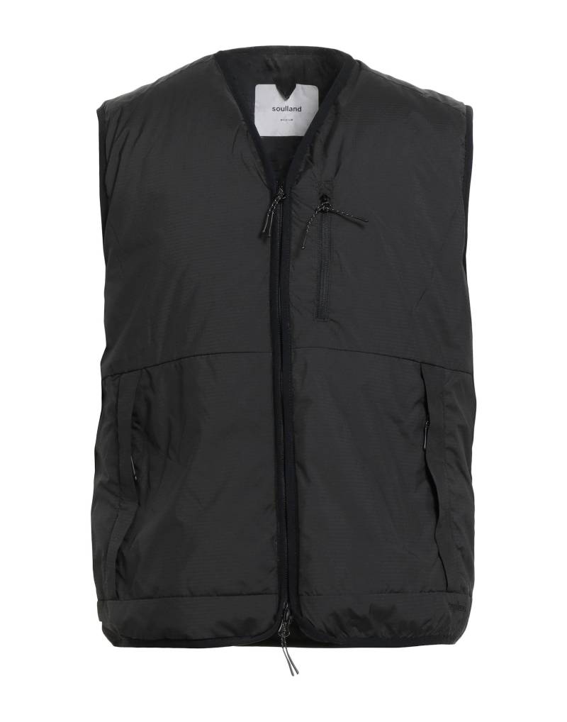 SOULLAND Weste Herren Schwarz SOULLAND Weste Herren Schwarz von SOULLAND