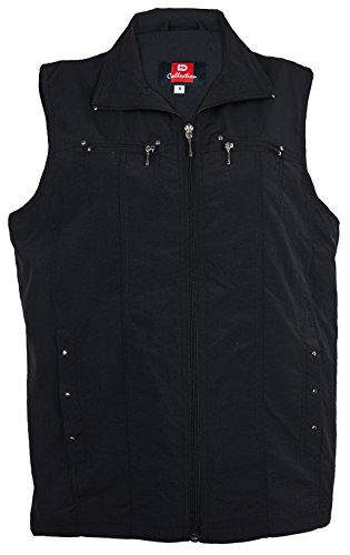 SOUNON, Damen Microfaser Weste - Schwarz, Groesse: S von SOUNON