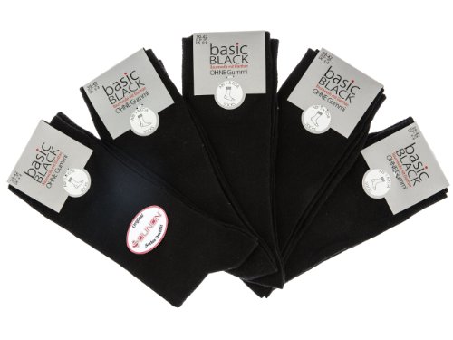 SOUNON 10 Paar Herren Socken ohne Gummi (5027), Groesse: 43-46 von SOUNON