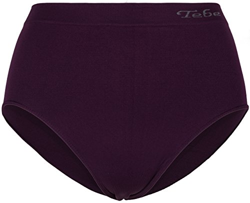 SOUNON 2 Damen Microfaser Slip Lila, Groesse: M von SOUNON