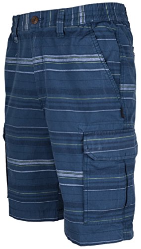 SOUNON Herren Cargo Shorts Bermudas Dunkelblau (M2), Groesse: 3XL von SOUNON
