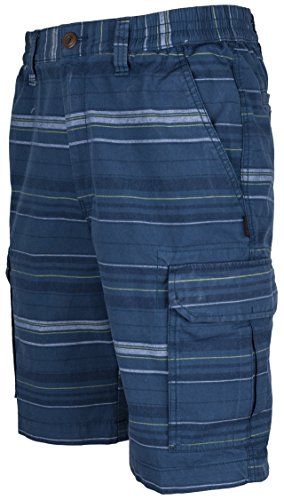 SOUNON Herren Cargo Shorts Bermudas Dunkelblau (M2), Groesse: 4XL von SOUNON