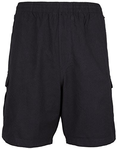 SOUNON Herren Cargo Shorts Bermudas Schwarz, Groesse: XL von SOUNON