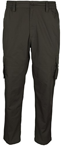 SOUNON Herren Cargohose, Cargo Pants, Chino Hose - Braun (25), Groesse: XL von SOUNON