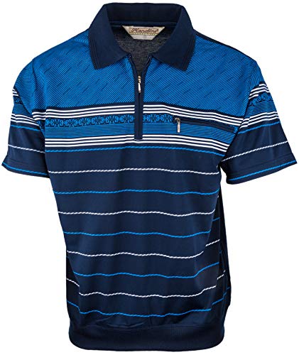 SOUNON Polohemd Poloshirt für Herren Dunkelblau (M3), Groesse: L von SOUNON