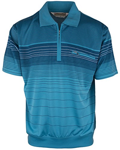 SOUNON Polohemd Poloshirt für Herren Stahlblau (M3), Groesse: M von SOUNON