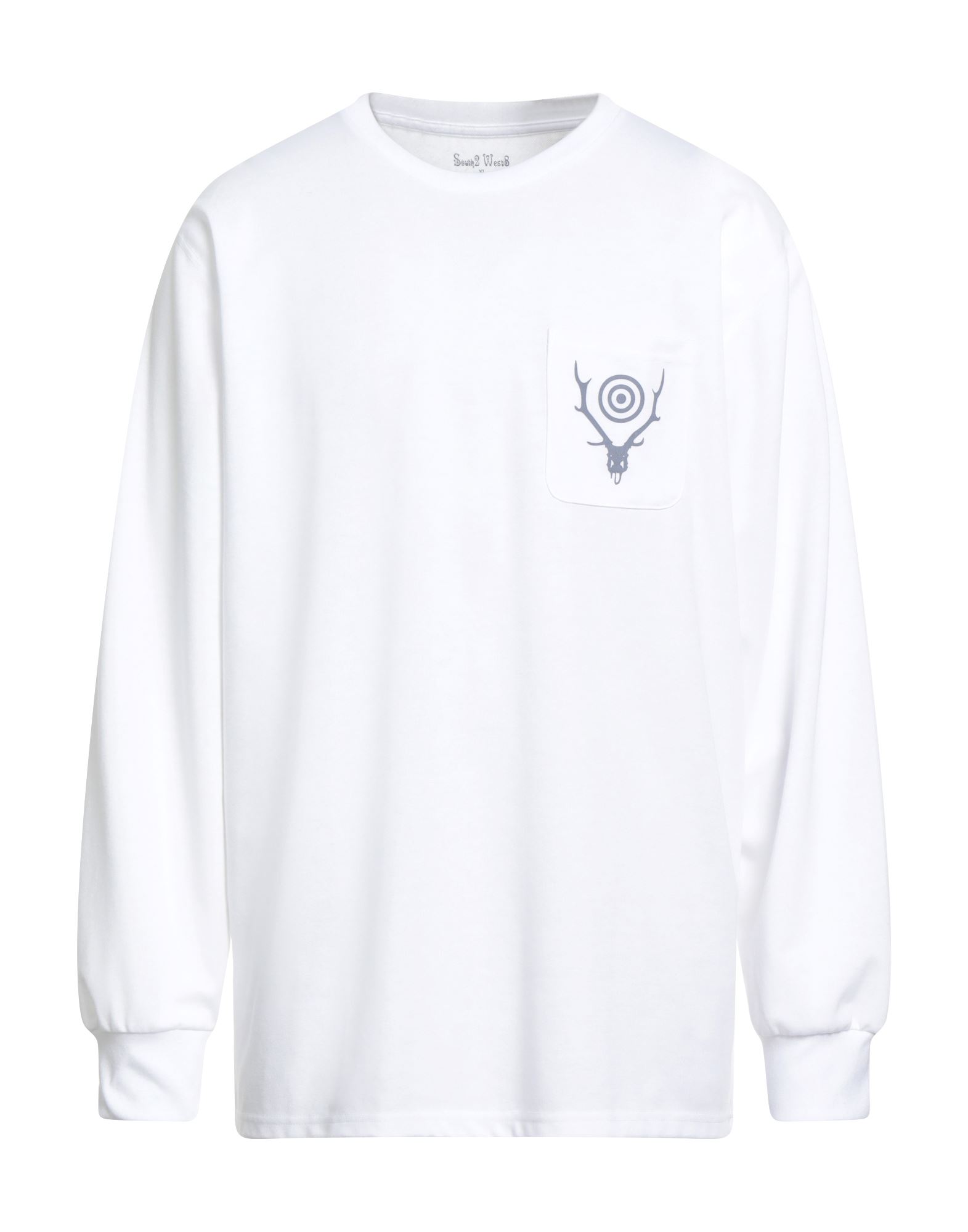 SOUTH2 WEST8 T-shirts Herren Weiß von SOUTH2 WEST8