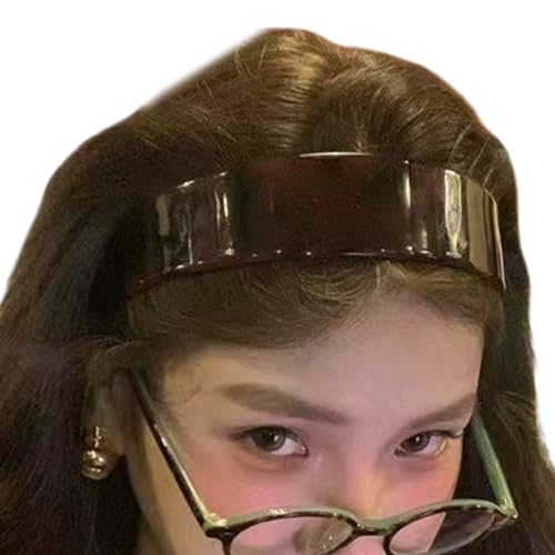 SOUTHJIELING Haarband mit beliebtem Muster, beliebtes Acetatsäure-Stirnband für stilvolle Jugendliche, Damen, elegantes Haarformwerkzeug von SOUTHJIELING