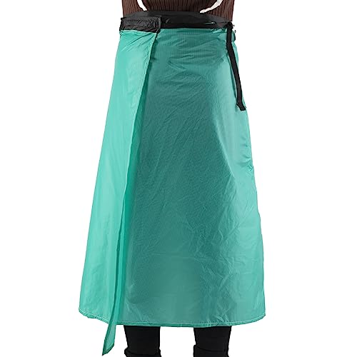 SOUUXIU Ultraleichter dünner Regenrock wasserdichte Kilt Regenhose Packable Windschutz Kilt Rock von SOUUXIU
