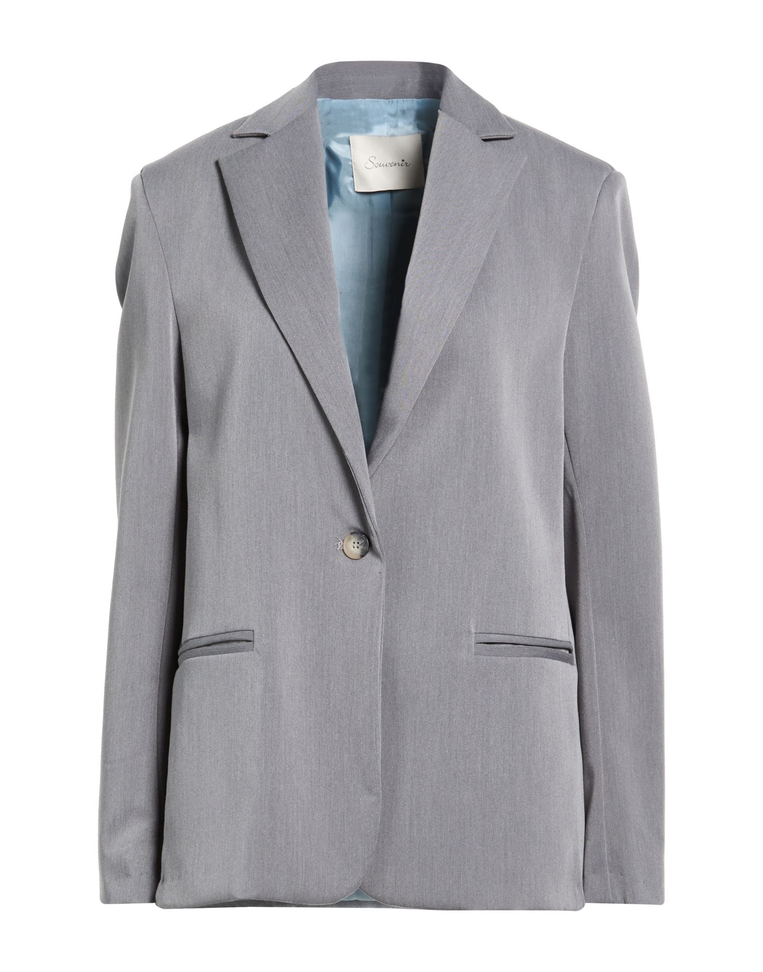 SOUVENIR Blazer Damen Grau von SOUVENIR