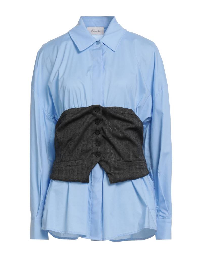 SOUVENIR Hemd Damen Hellblau von SOUVENIR