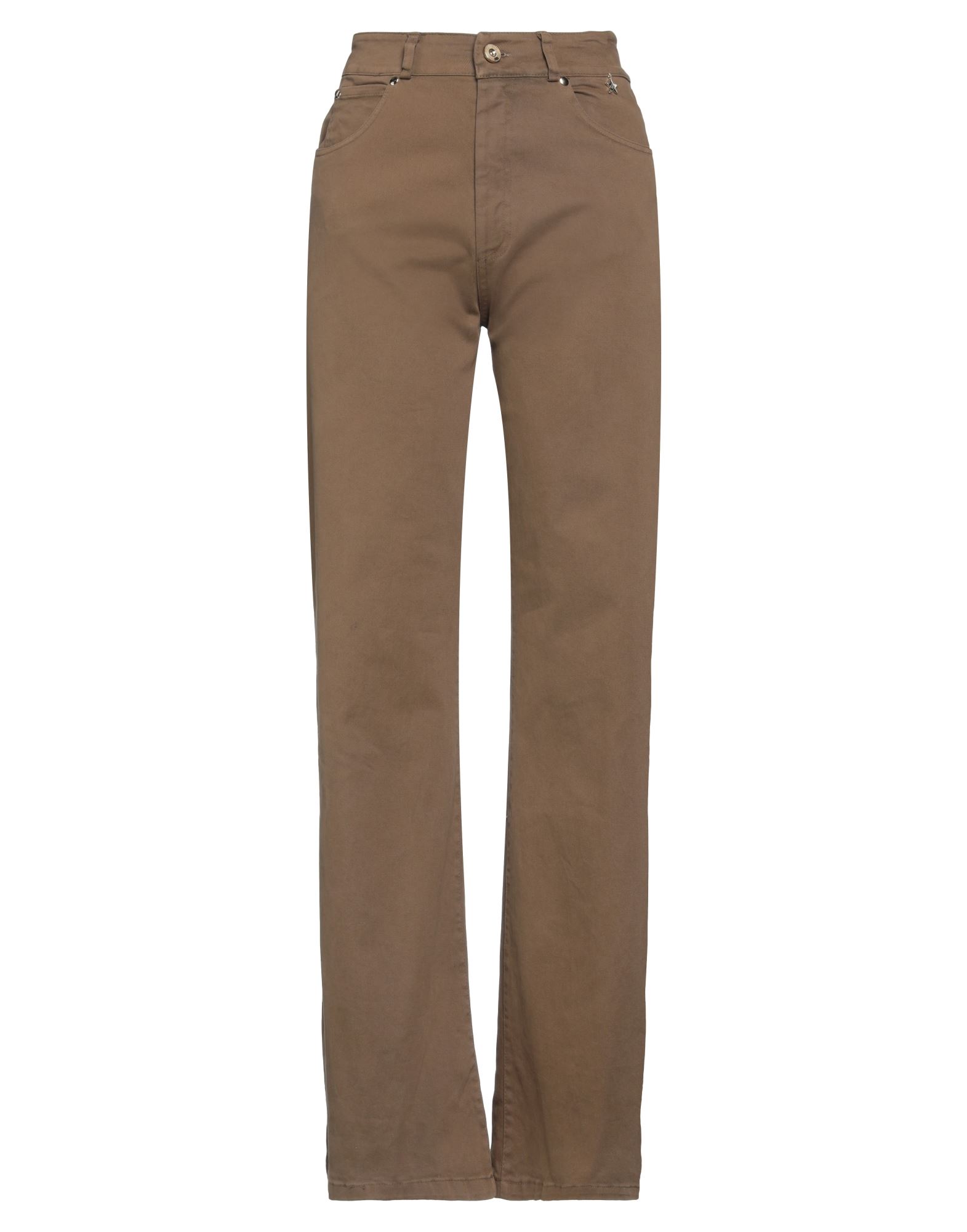 SOUVENIR Hose Damen Khaki von SOUVENIR