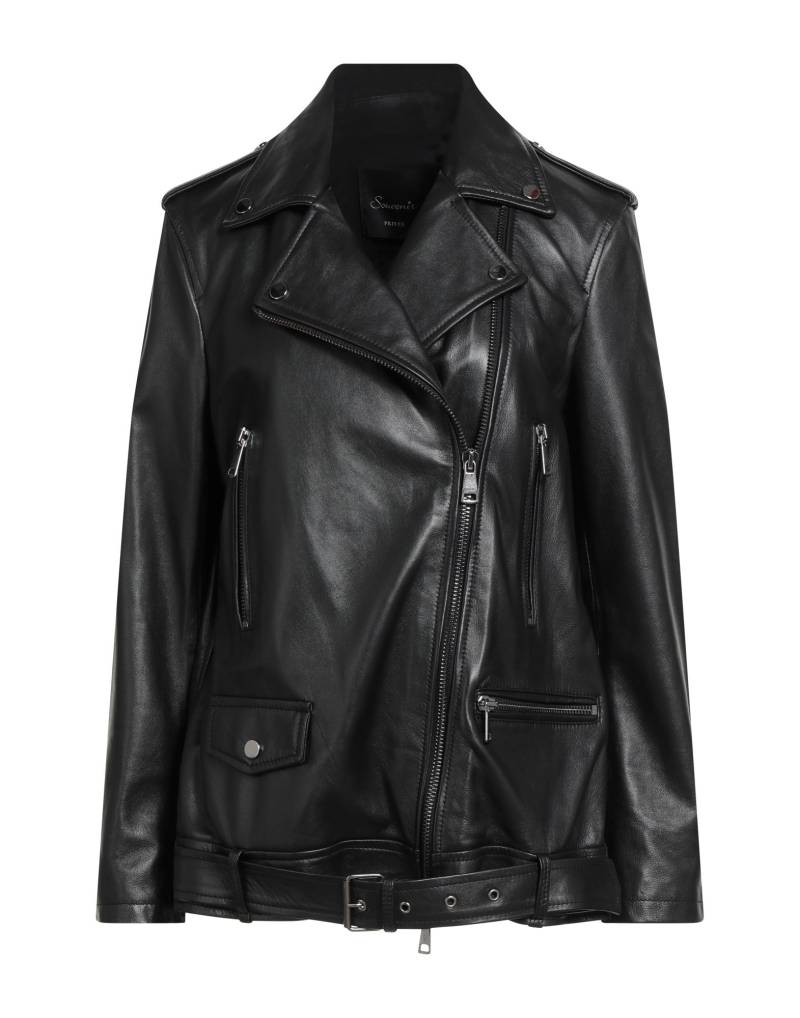 SOUVENIR Jacke & Anorak Damen Schwarz von SOUVENIR