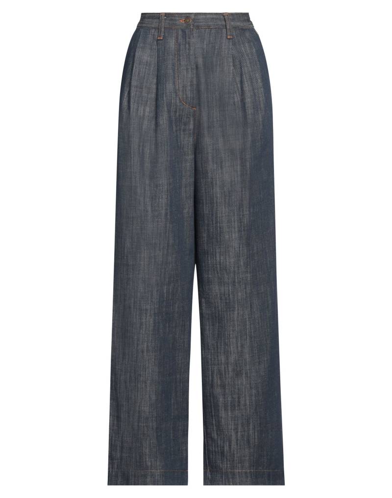 SOUVENIR Jeanshose Damen Blau von SOUVENIR