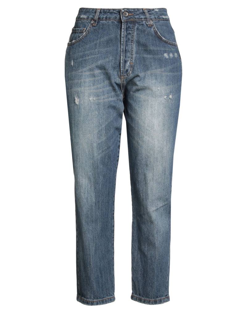 SOUVENIR Jeanshose Damen Blau von SOUVENIR