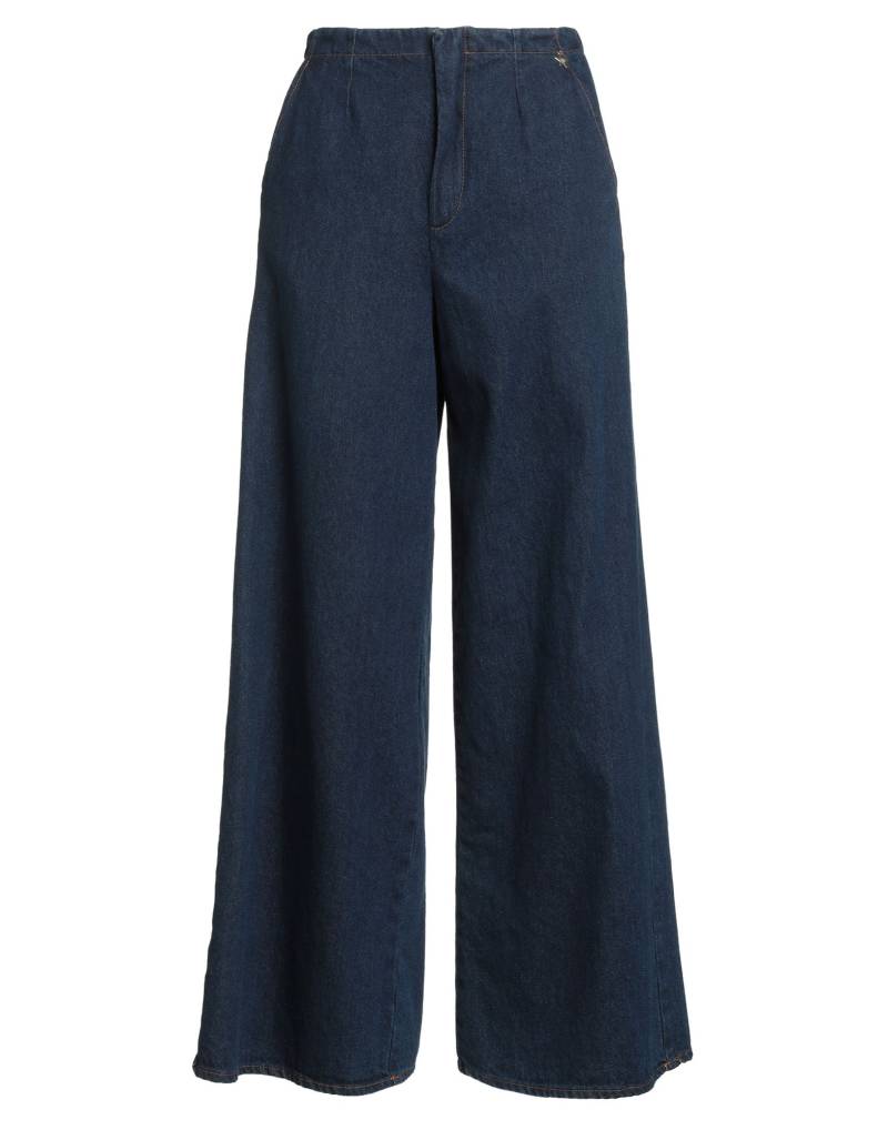 SOUVENIR Jeanshose Damen Blau von SOUVENIR