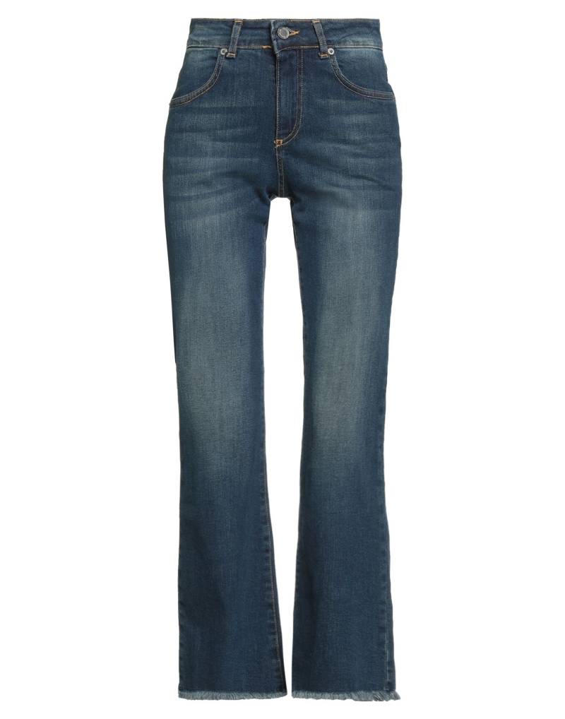 SOUVENIR Jeanshose Damen Blau von SOUVENIR