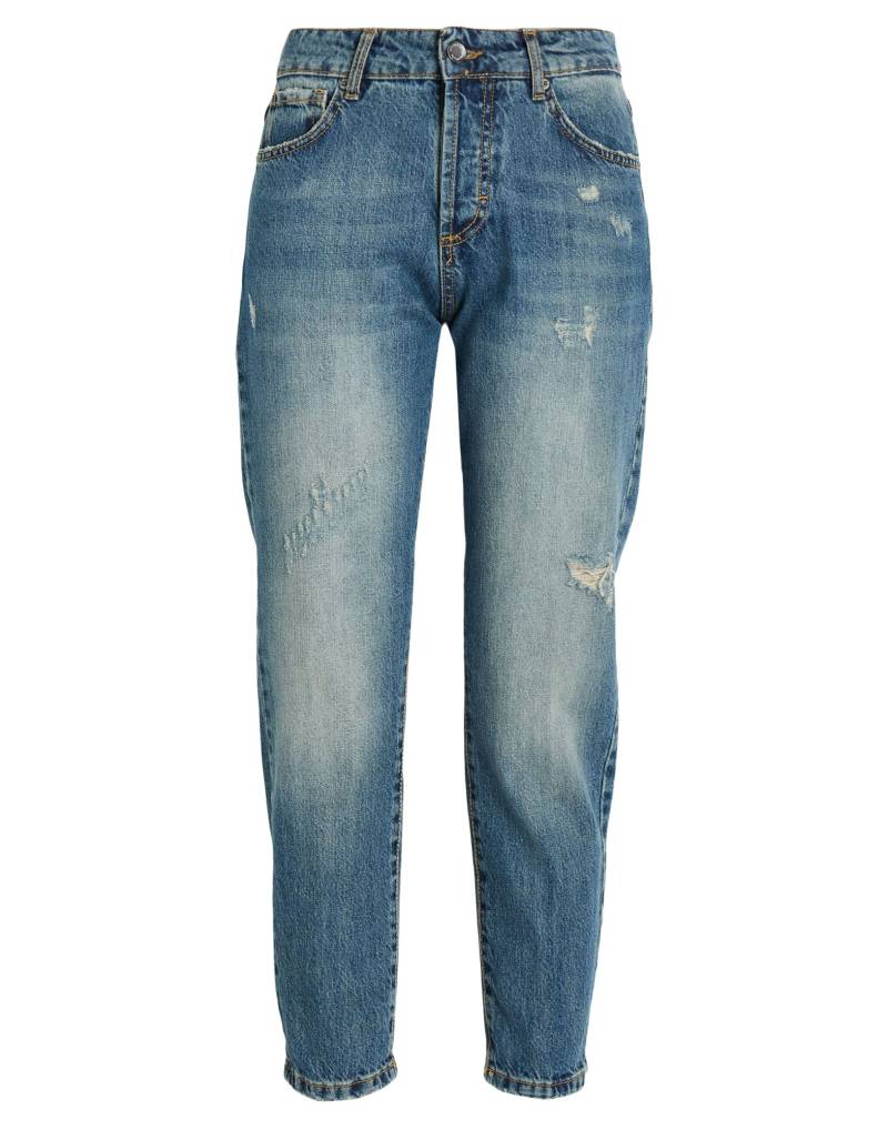 SOUVENIR Jeanshose Damen Blau von SOUVENIR