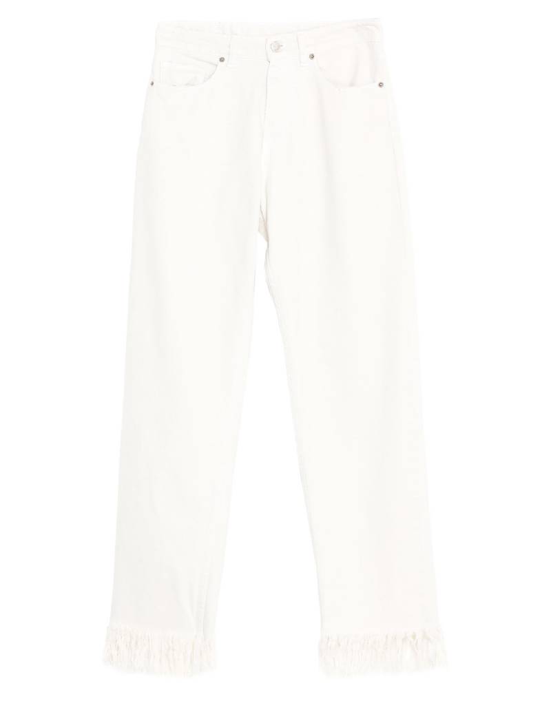 SOUVENIR Jeanshose Damen Elfenbein von SOUVENIR