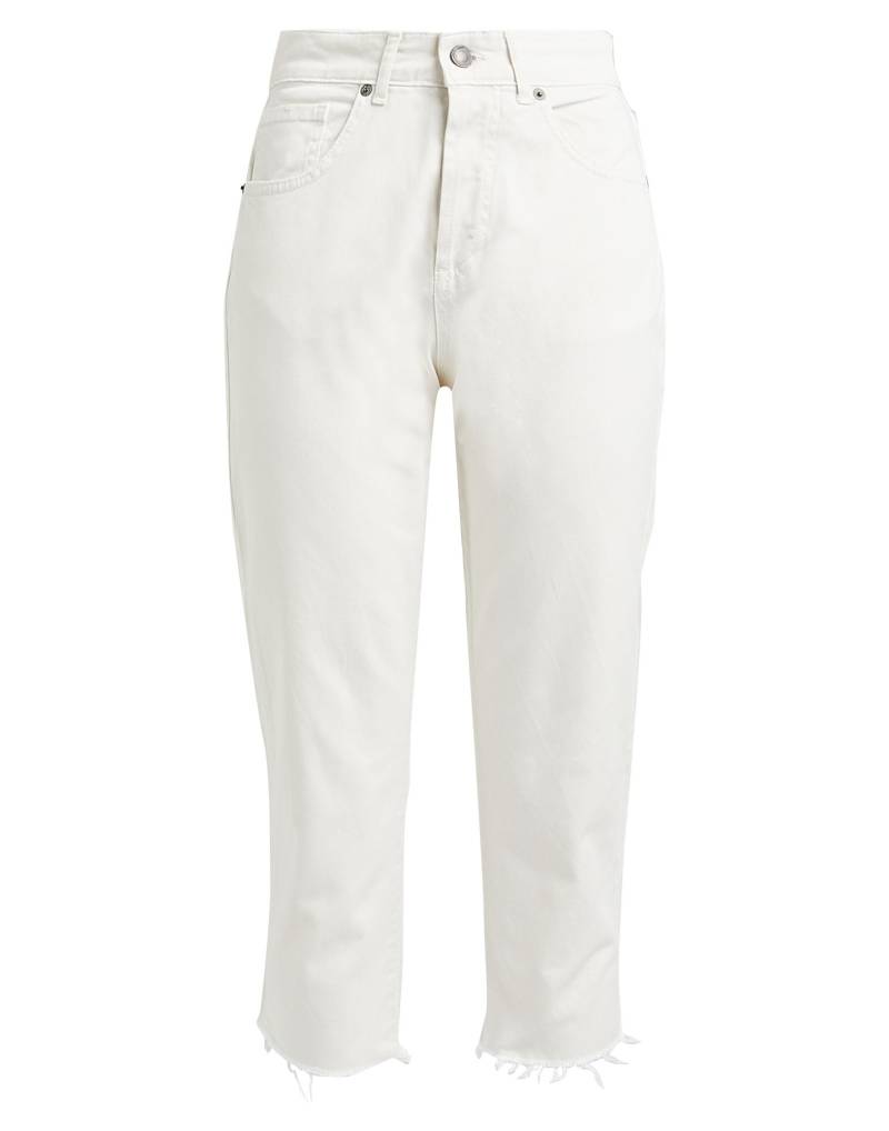 SOUVENIR Jeanshose Damen Elfenbein von SOUVENIR