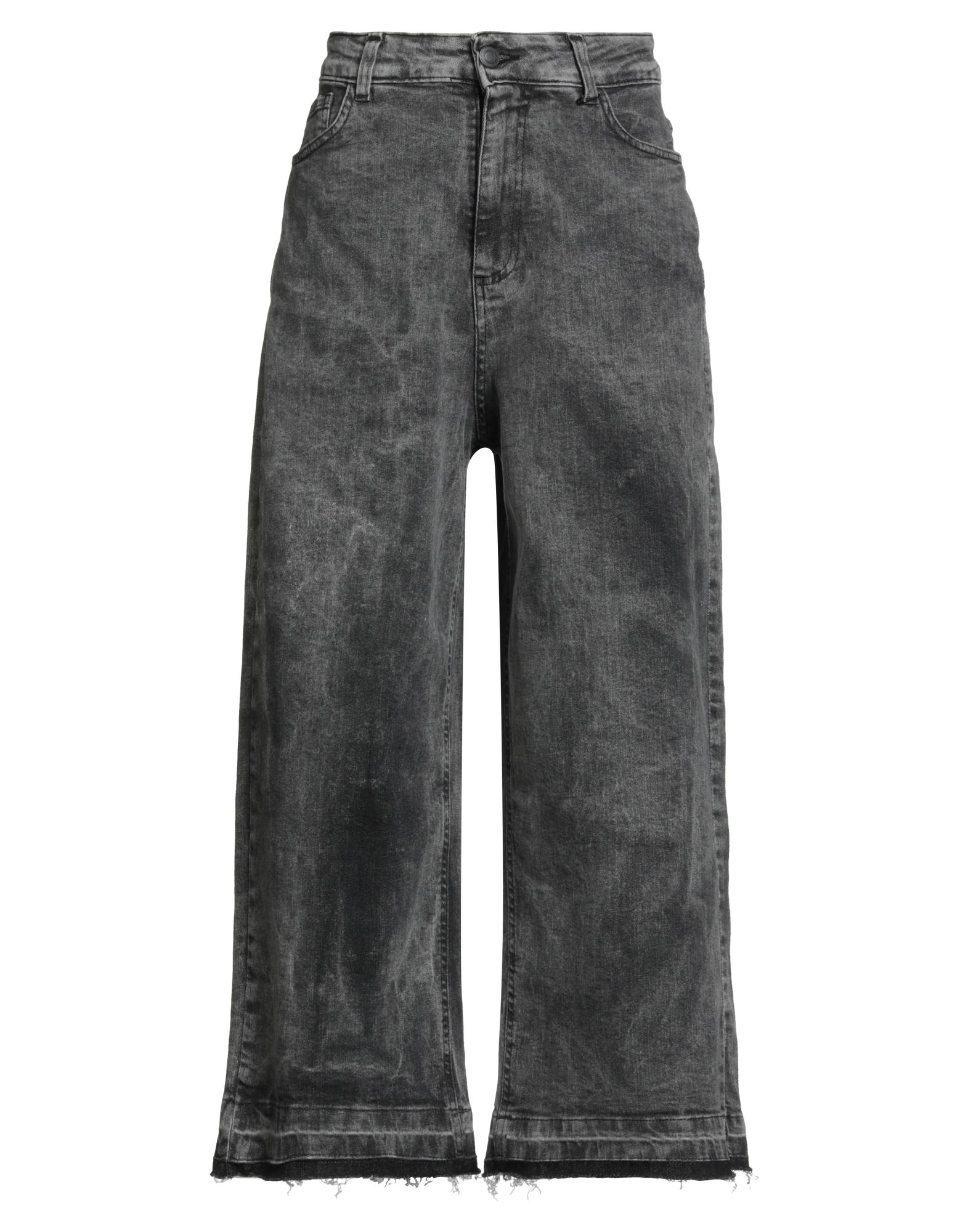 SOUVENIR Jeanshose Damen Grau von SOUVENIR