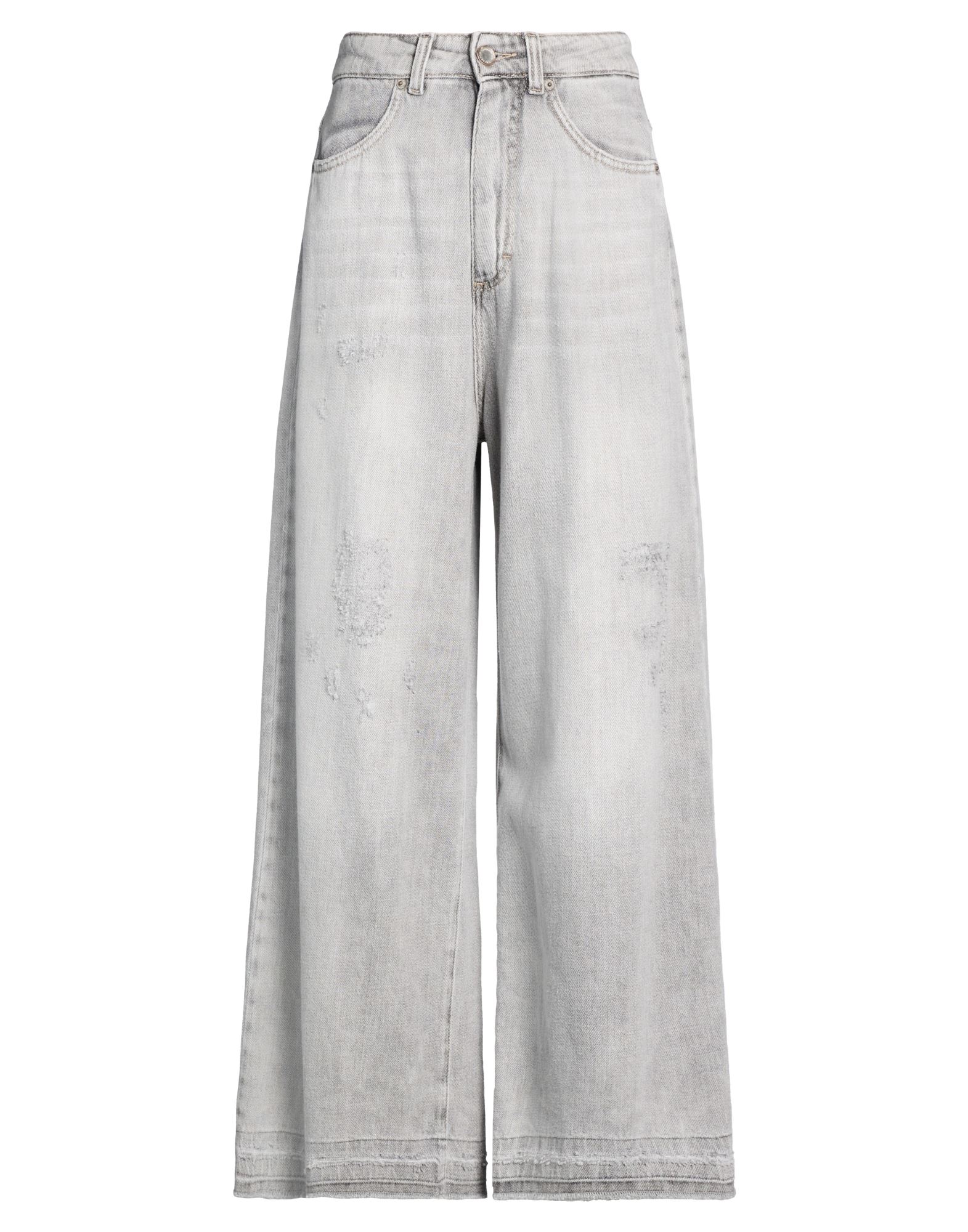 SOUVENIR Jeanshose Damen Grau von SOUVENIR