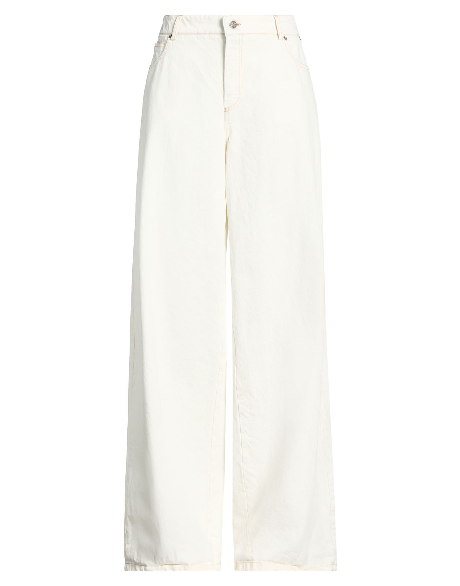 SOUVENIR Jeanshose Damen Weiß von SOUVENIR