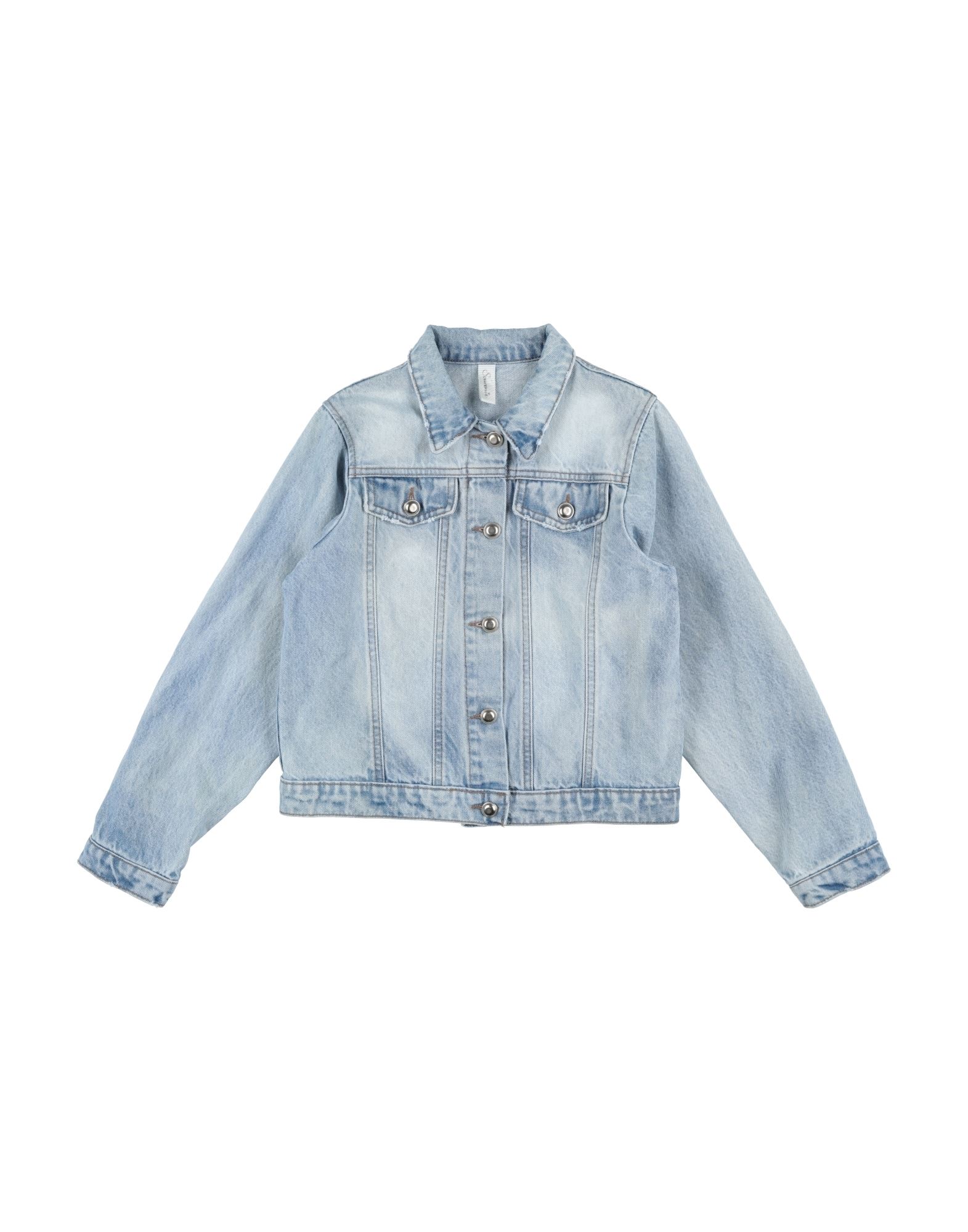 SOUVENIR Jeansjacke/-mantel Kinder Blau von SOUVENIR