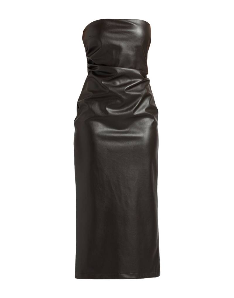 SOUVENIR Midi-kleid Damen Schokobraun von SOUVENIR
