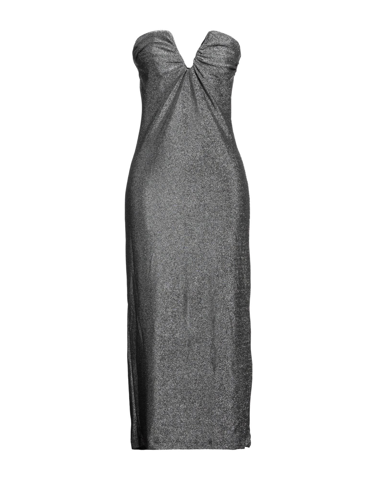 SOUVENIR Midi-kleid Damen Silber von SOUVENIR