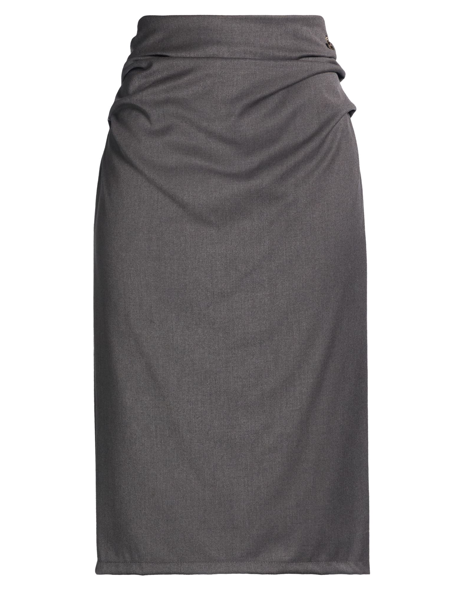 SOUVENIR Midi-rock Damen Grau von SOUVENIR