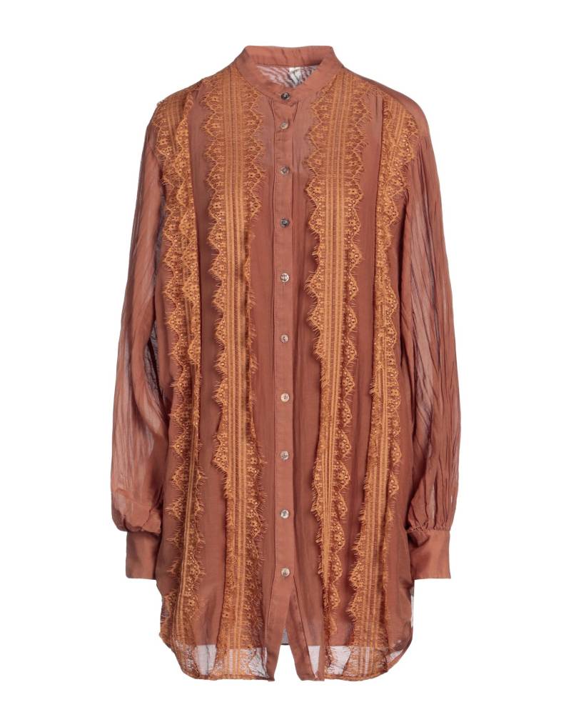 SOUVENIR Mini-kleid Damen Braun von SOUVENIR