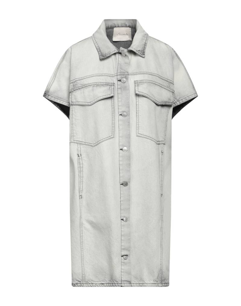 SOUVENIR Mini-kleid Damen Grau von SOUVENIR