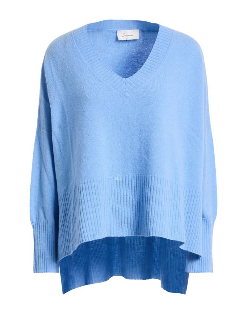 SOUVENIR Pullover Damen Azurblau SOUVENIR Pullover Damen Azurblau von SOUVENIR